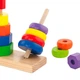 Набор деревянных пирамидок Viga Toys Три фигуры (50567) - изображение 3