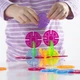 Конструктор Guidecraft Interlox Discs Диски, 96 деталей (G16834) - изображение 6