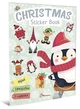 Книга серії "Веселі іграшки для дошкільнят": Christmas sticker book. Ялинка укр ТАЛАНТ (Талант) - зображення 1