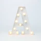Объемная Декоративная Буква А Ночник с LED подсветкой - изображение 1