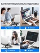 Подставка для ноутбука MacBook Air Pro DDC Laptop Stand Black (LT-05) - изображение 8