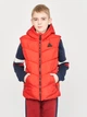 Дитячий стьобаний дутий жилет Minoti 11GILET 1 37393TEN 128-134 см Червоний (5059030942250) - зображення 1