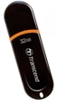 USB Flash Transcend JetFlash 300 32Gb Black - зображення 2