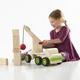 Велика машинка Guidecraft Block Science Trucks Стінобитна машина дерев'яна 45 см (G7533) - зображення 4