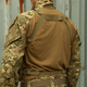 Тактическая разгрузка РПС ременно-плечевая система Molle LPCH Low Profile Chest Harness Coyote Brown (2000980574735) - изображение 3