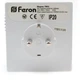 Розетка з таймером FERON 3500W/16A (добова) ТМ32/61923 - зображення 4