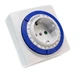 Розетка з таймером FERON 3500W/16A (добова) ТМ32/61923 - зображення 5