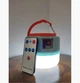 Акумуляторна LED лампа ліхтар c сонячною панеллю, Power Bank та пультом (кемпінгова, похідна), T-05 - зображення 3
