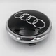 Колпачки (заглушки) в литые диски AUDI (Ауди) 77 мм Черный, хром ободок (4L0601170) Countryman - изображение 3