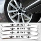 Наклейки на диски (на колеса) MINI (Мини) Серебристые CountryMan - изображение 1