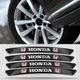 Наклейки на диски (на колеса) HONDA (Хонда) Черные CountryMan - изображение 1