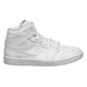 Кроссовки мужские Jordan 1 Mid White 46 Білий 554724-130 - изображение 2