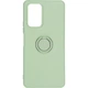 Чехол Fiji Holder Ring для Xiaomi Redmi Note 10 Pro бампер накладка с подставкой Green - изображение 2