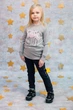 Джемпер Miss Blaze 98 см Серый (6307881230026) - изображение 3