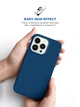 Силіконовий чохол для Apple iPhone 14 Pro, ICON2 Case, Синій, протиударний, панель, захист всього корпусу, матова поверхня Soft Touch, виступає над дисплеєм, сумісний із захисними склом і плівками, з мікрофіброю, ArmorStandart (ARM63603) - зображення 8