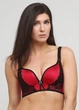 Бюстгальтер Implicite 13271 Бордовый-черный - изображение 1
