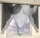 Короткая тюль в детскую ALBO 200x160 cm Серая (KU-176-35) - изображение 12