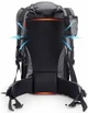 Рюкзак туристический Naturehike Rock NH20BB113 40+5 л Черный (6927595765401) - изображение 2