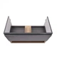 Тумба подвесная Qtap Robin GRAPHITE/WHITISH OAK QT1374TPВ1002NGWO SD00050547 - изображение 6