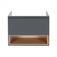 Тумба підвісна Qtap Robin GRAPHITE/WHITISH OAK QT1374TPВ8002NGWO SD00050536 - зображення 7