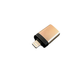 Переходник OTG USB 3.0 для Apple iPhone, золото - изображение 2