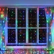Гірлянда Штора Xmas 3Mx3M 300 led M-9 Мультикольоровий Copper на мідному дроті - зображення 4
