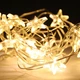 Гирлянда Штора XMAS Звездопад 60L на медной проволовке 3Mx90CM Теплый Белый WW - изображение 1