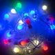 Гирлянда Штора XMAS лампочки в прозрачном шаре 5M 20 лампочек Мультицветная - изображение 2