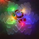 Светодиодная гирлянда Xmas Штора Фигурки 3D снеговика и снежинки 3mx70cm 95L Мультицветная M - изображение 4