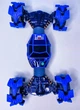 Машинка перевертыш трансформер вездеход 4x4 на радиоуправлении ZhengGuang "Deformation car" UD2169A-1 Синий - изображение 2