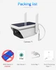 Камера видеонаблюдения уличная не поворотная c солнечной панелью WIFI Solar ABQ-Q1 2MP FHD-Contains two 18650 batteries Белый - изображение 10