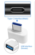 Адаптер перехідник OTG USB Type-C White - изображение 2