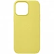 Чохол Leather Case для Apple iPhone 14 Pro (Yellow) - изображение 1
