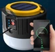 Фонарь многофункциональный Cata Solar на солнечной батарее Черно-белый (CT-4289) - изображение 2
