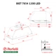 Кухонна витяжка вбудована Perfelli BIET 7854 I 1200 LED - зображення 12
