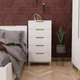 Комод 1200 Swan 600x1200x500 білий супермат (GA105050101) - зображення 2