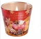 Свічка новорічна ароматизована у склі Bartek Candles Запечене Яблуко з корицею та спеціями 115г. - зображення 2