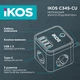 Сетевой фильтр-удлинитель IKOS C34S-CU Black (0007-CEF) - изображение 4