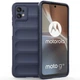 Силіконовий (TPU) чохол Deexe Terra Case для Motorola Moto G32 - Dark Blue - зображення 1