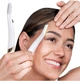 Женский триммер для лица с подсветкой Flawless Dermaplane Белый, бритва для лица женская + 6 лезвий (1009683-White) - изображение 10