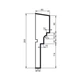 Молдинг Prestige Decor MC143 (255х65)мм - изображение 2