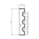 Молдинг Prestige Decor MC124 (150х30)мм - изображение 2
