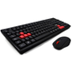 Игровой набор клавиатура + мышь беспроводные HAVIT HV-KB257GCM |ENG/RU/UA| Черный - изображение 1