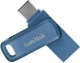 Накопичувач SanDisk 128GB USB-Type C Ultra Dual Drive Go Navy Blue - изображение 3