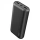 Павербанк (УМБ) XO PR122, 20000 mAh, 2USB + Type-C, Black - зображення 1
