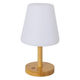 Ліхтар кемпінговий Bo-Camp Cambridge Rechargeable 200 Lumen Bamboo/White - зображення 1