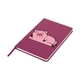 Блокнот А5 Пухля Гравит Фолз (Waddles Gravity Falls) Малиновый (92288-2626-FU) - изображение 5