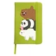 Блокнот А5 Три медведя (We Bare bears) Салатовый (92288-2643-LM) - изображение 1