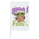 Блокнот А5 Бейбы Йода (Baby Yoda Halloween The Mandalorian) Белый (92288-3440-WT) - изображение 1