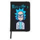 Блокнот А5 Рик Санчез и Морты Смит Рик и Морты (Rick and Morty) Черный (92288-2938-BK) - изображение 1